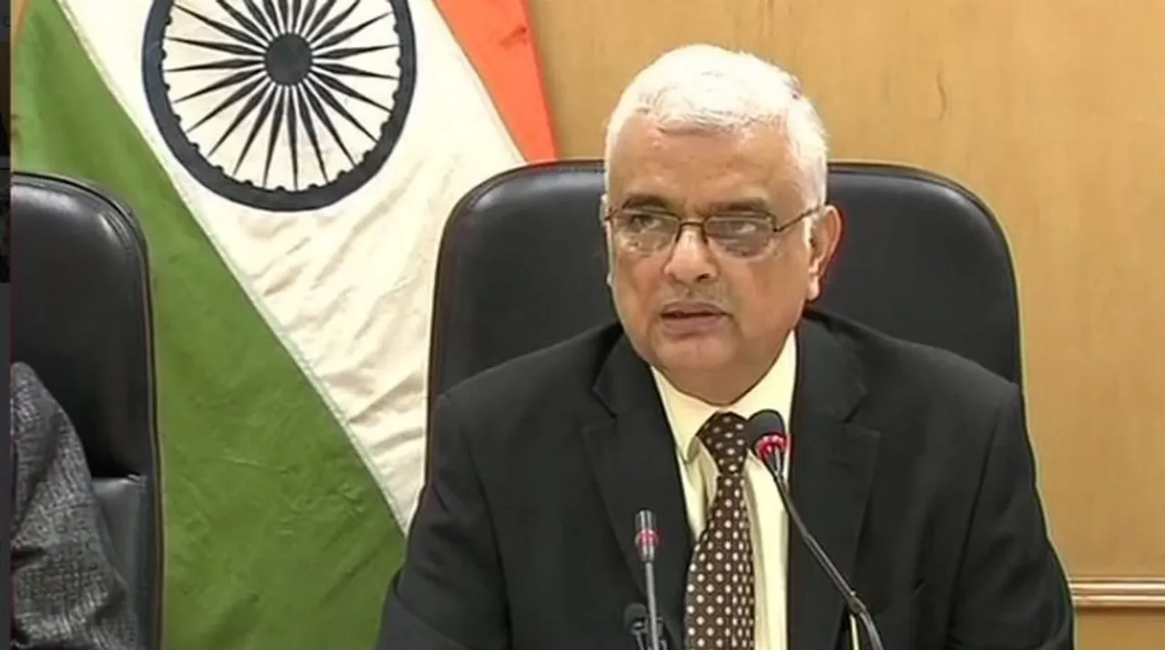  File photo: Chief Election Commissioner OP Rawat. Photograph:(ANI) 